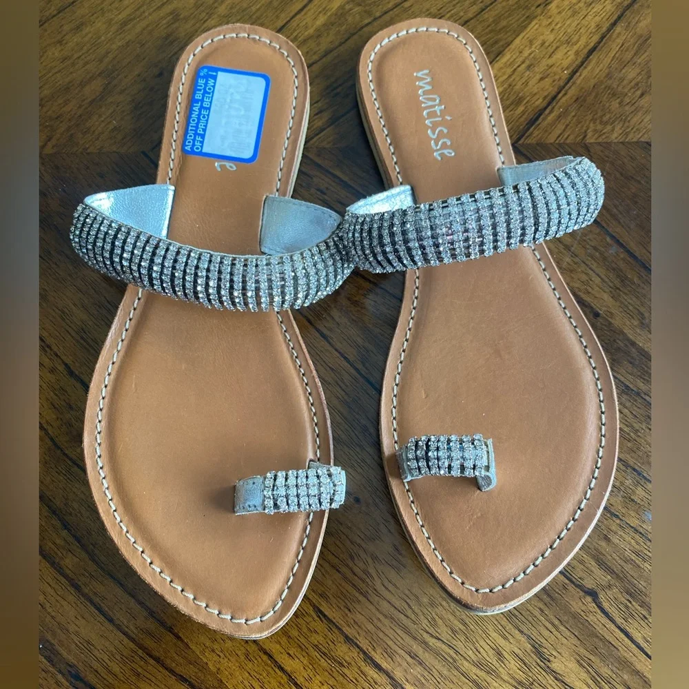 NWT Matisse crystal sandal - Picture 1 of 5